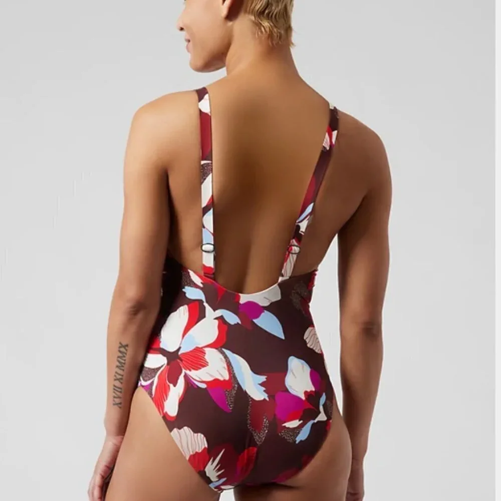 NWT Athleta Hermosa One Piece Swimsuit size Medium